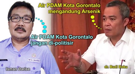 Wawali Gorontalo Imbau Warga Tak Konsumsi Air PDAM, Isman: Air PDAM Jangan Dipolitisir