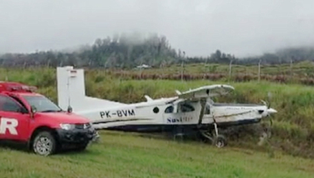 Pesawat Susi Air Tergelincir di Ilaga-Papua