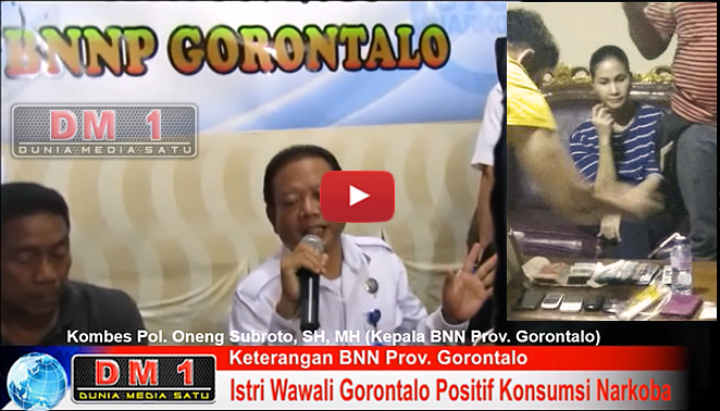 [Video] BNN: Istri Wawali Gorontalo Positif Konsumsi Narkoba