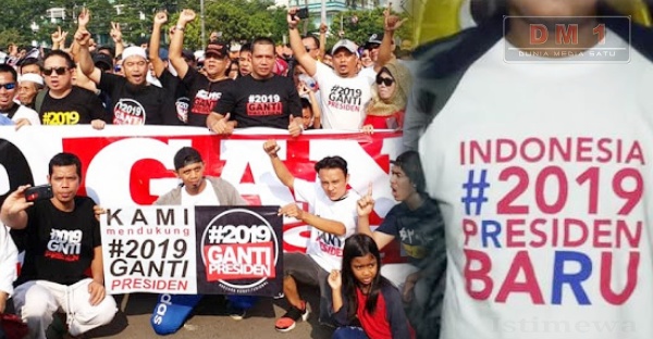 INES: 67,3 Persen Rakyat Ingin 2019 Ganti Presiden