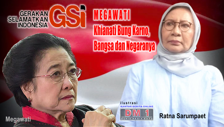 Tentang Amandemen UUD 1945, GSI “Bongkar Pengkhianatan Megawati”