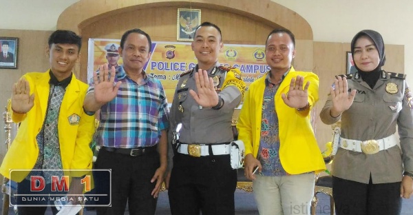 Sat Lantas Polres Gorontalo Giat ‘Police Go to Campus’, Universitas Gorontalo Jadi ‘Agent Of Change’