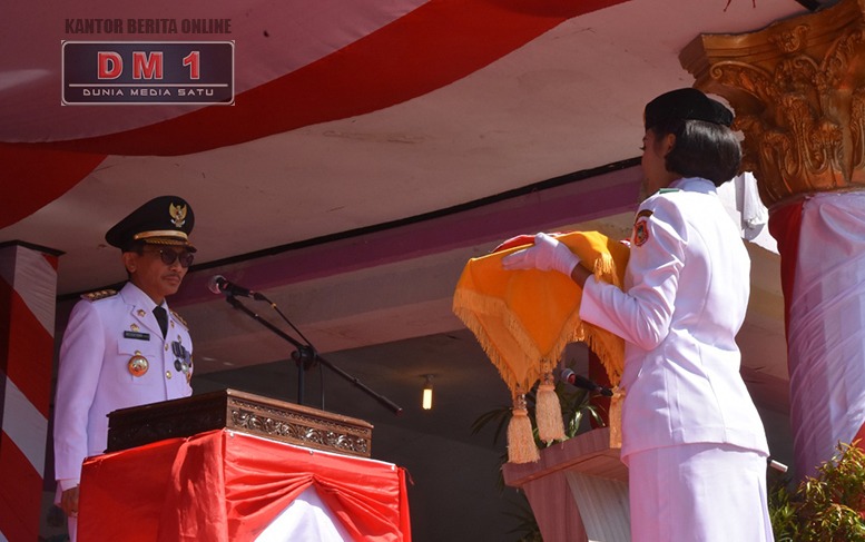 Upacara HUT RI ke-73 di Kabupaten Gorontalo Berlangsung Penuh Hikmat