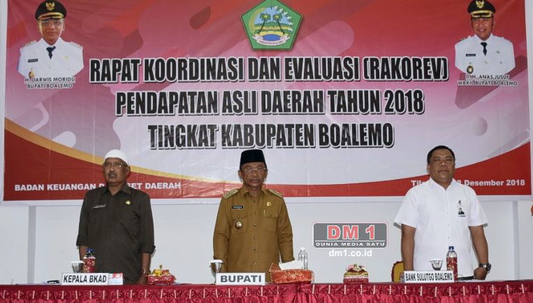 Sejumlah OPD tak Capai Target PAD, Bupati Darwis Minta Sistem Dibenahi