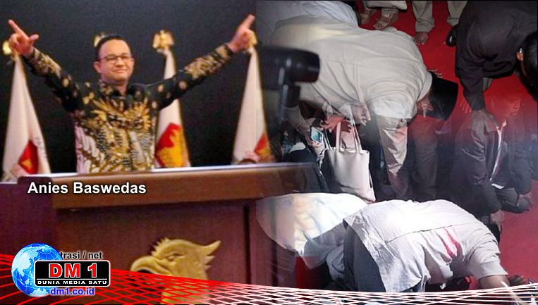 Sujud Kemenangan Prabowo di Mata “Anies Baswedan”