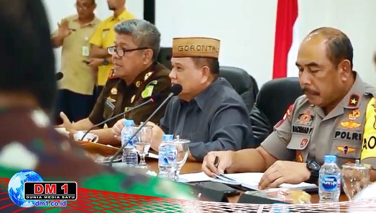 Via Tele-conference, Wagub Idris Rahim Laporkan Situasi Pemilu ke Kemendagri