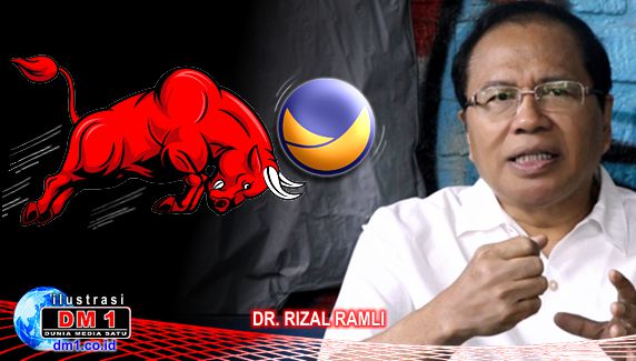 PDIP-NasDem Memanas, Rizal Ramli: 5 Tahun NasDem Duduki Jabatan “Basah”