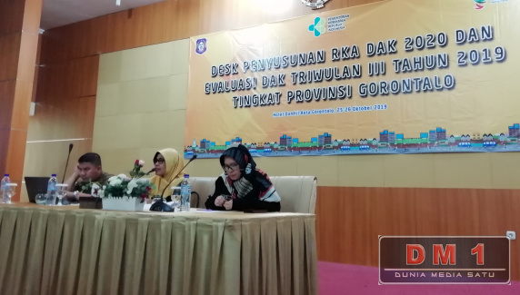 Optimalisasi RKA DAK 2020, Dikesprov Kumpul OPD Kesehatan se Provinsi Gorontalo