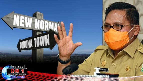 Tetapkan Kawasan Disiplin New Normal, Wali Kota Marten Taha: Dihukum Jika Melanggar