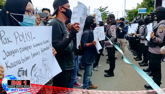 Sepakat Boikot Berita Polda, Jurnalis Gorontalo juga Minta Copot Kabid Humas