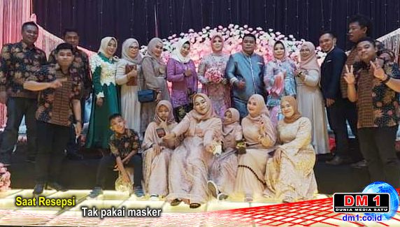 Pesta Perkawinan Kadis Kominfo Bone Bolango di Masa PPKM Dibubar Paksa