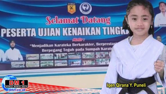 Iqen Qirana Yusuf Puneli, Pelatih & Penguji Termuda Karate Wadokai di Gorontalo