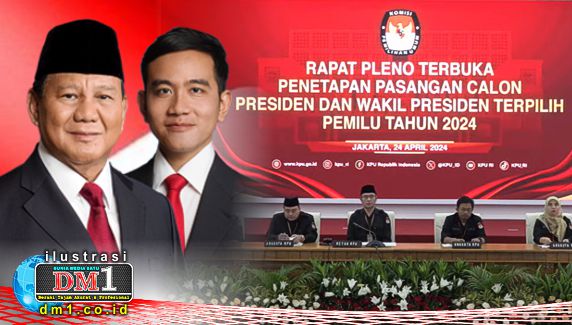 “Jatuh Bangun”, Prabowo Akhirnya Ditetapkan Pemenang Pilpres 2024