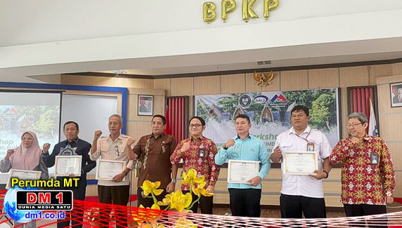 PERUMDA Muara Tirta Kota Gorontalo Raih Sertifikat Apresiasi dari BPKP Prov Gorontalo