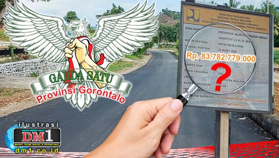 Ada Korupsi Proyek Jalan Rp83,7 M di Gorontalo? Garda1: “Kami Sudah Adukan ke Pusat”!